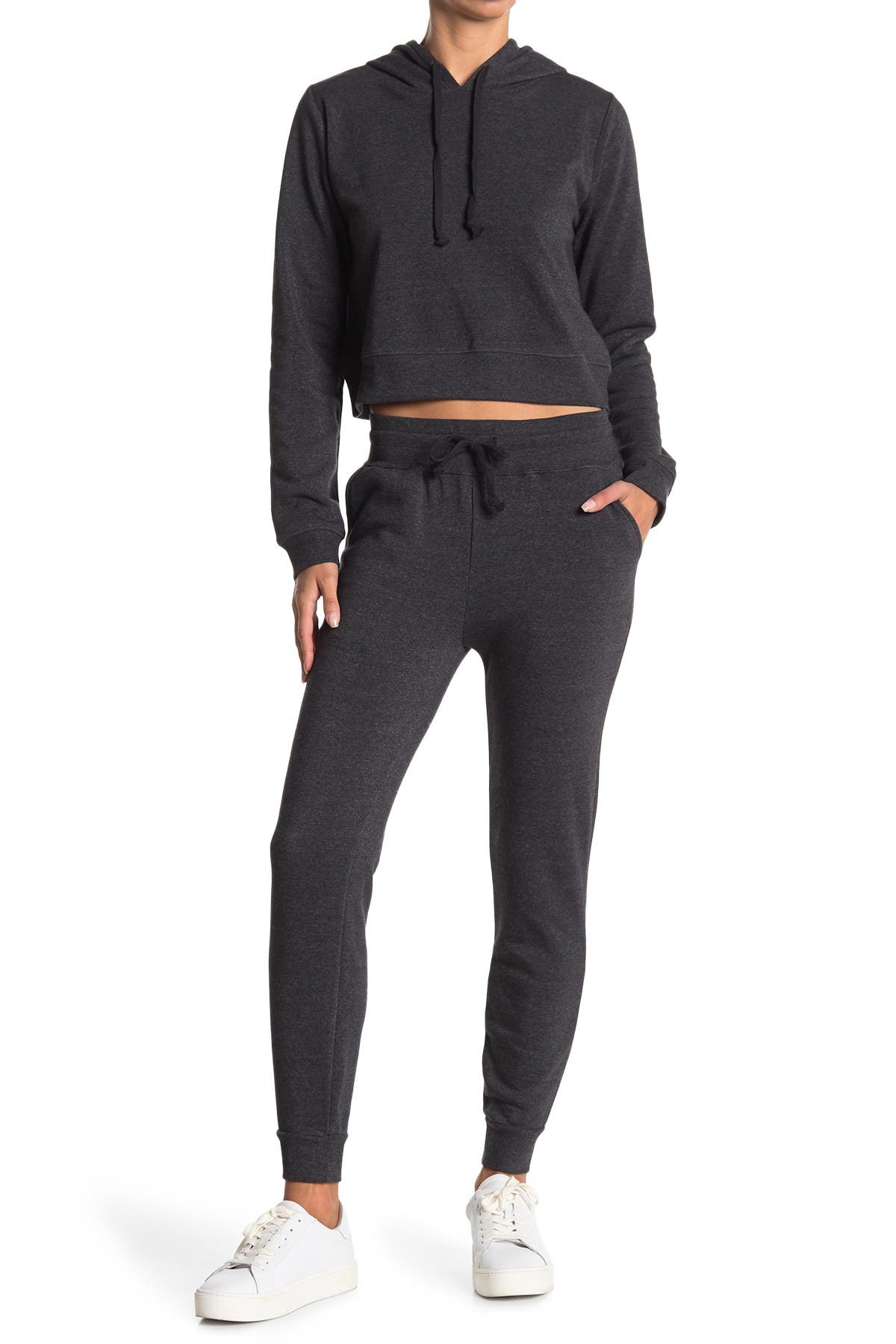 skinny fleece jogger pants