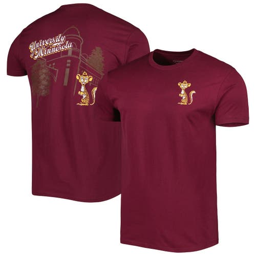 IMAGE ONE Men's Maroon Minnesota Golden Gophers Vault Premium T-Shirt