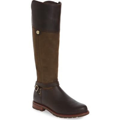 Ariat Carden Waterproof Knee High Boot, Brown
