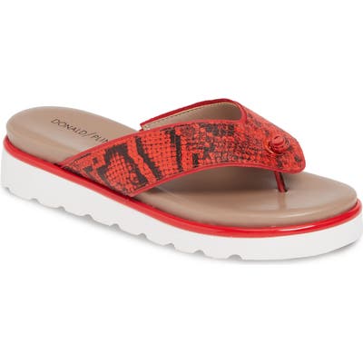 Donald Pliner Leeanne Sandal, Red