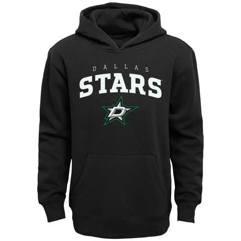 Youth Dallas Stars Black Ageless Revisited Home Lace-Up Pullover Hoodie