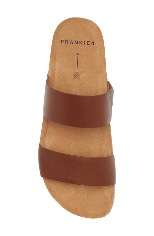 Frankie4 Maria Iii Slide Sandal In Cognac