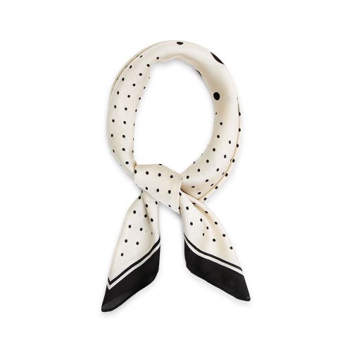 Shop Belle & Bloom New Yorker Fashion Scarf In Dots