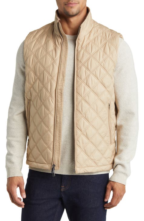 Brooks Brothers Men's Quilted Liner Jacket | Olive | Size Large