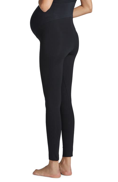 Commando Butter Luxe Maternity Leggings In Black