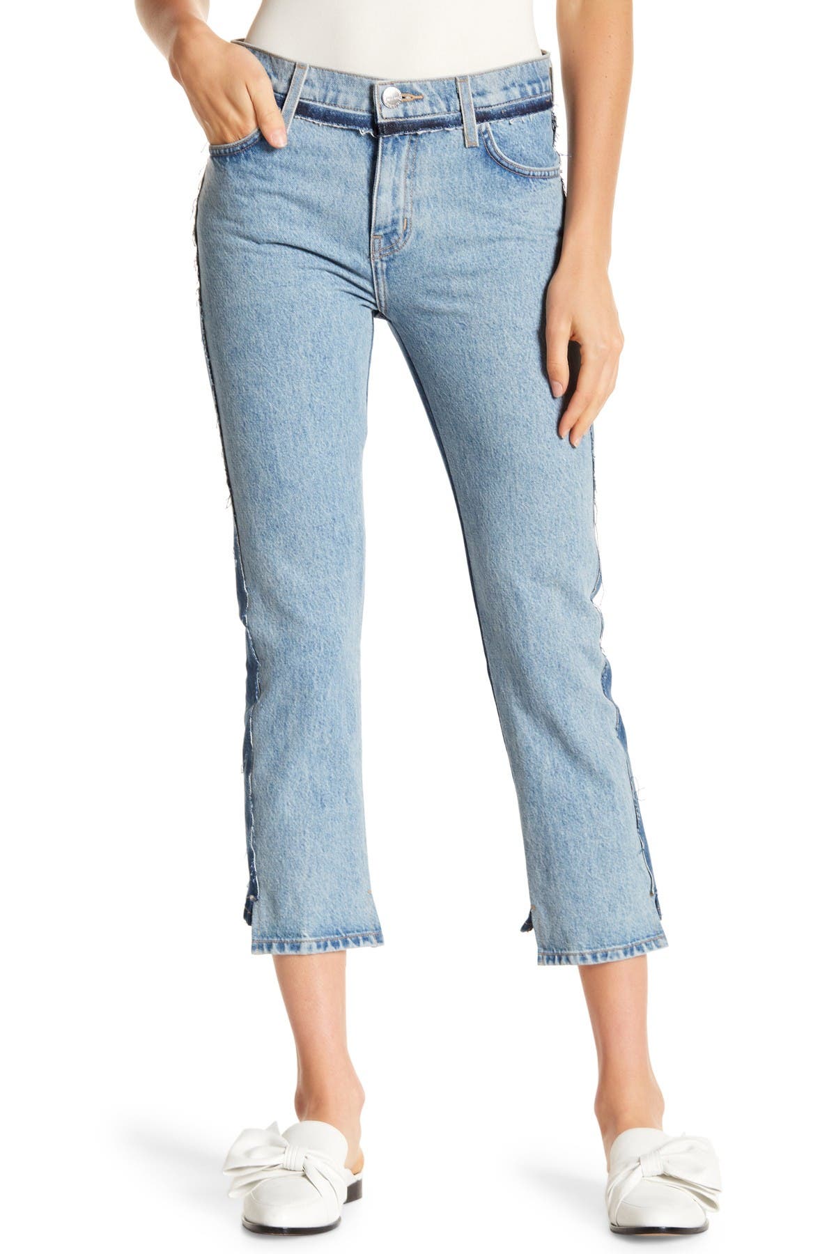 current elliott high waist straight