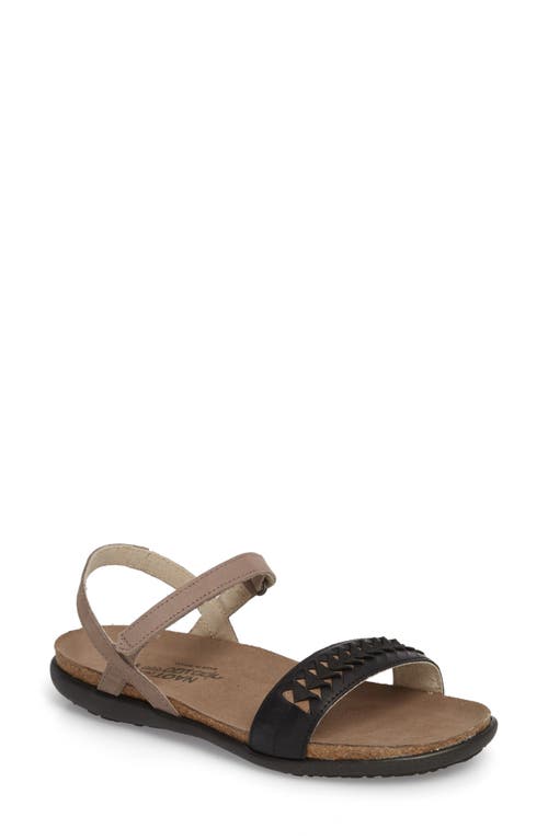Naot Marble Sandal in Stone Nubuck at Nordstrom, Size 5Us