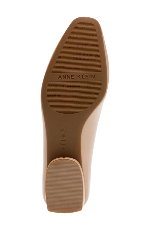 Anne Klein Women's Cora Tailored Ballet Flats In Beige Smooth