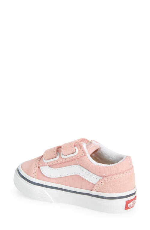 Vans Old Skool Sneaker In Powder Pink/true White