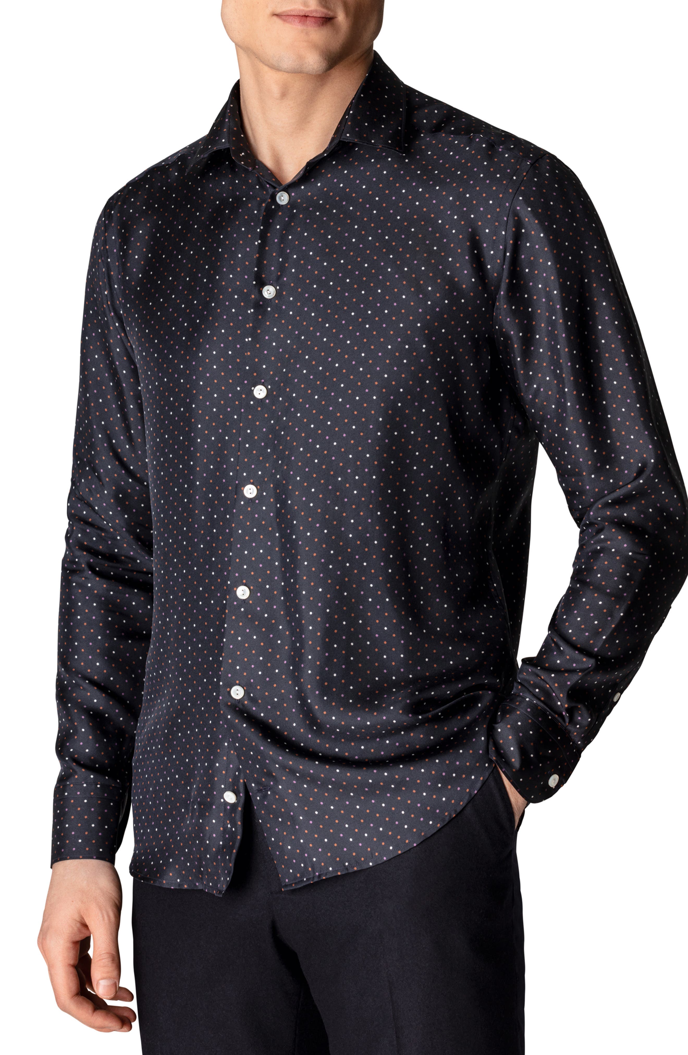 mens silk dress shirts near me