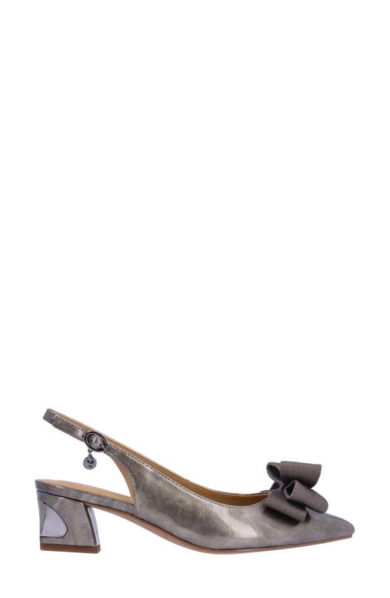 Shop J. Reneé Kimma Slingback Pointed Toe Pump In Dark Taupe