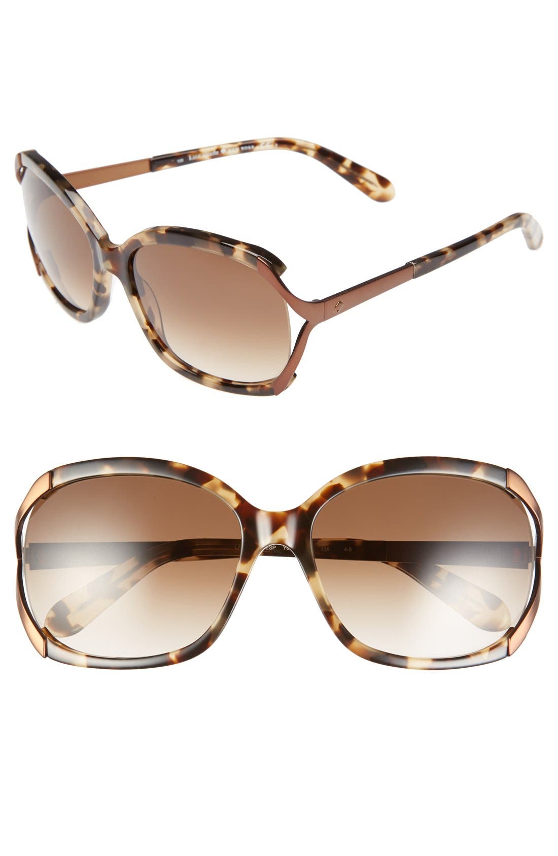 kate spade new york 'laurie' 57mm sunglasses Nordstrom