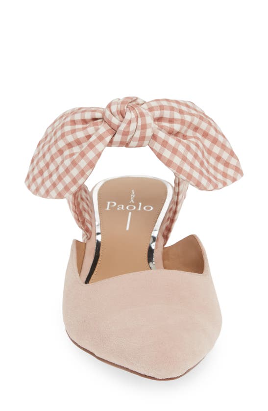 Linea Paolo Crissy Pump In Blush Suede