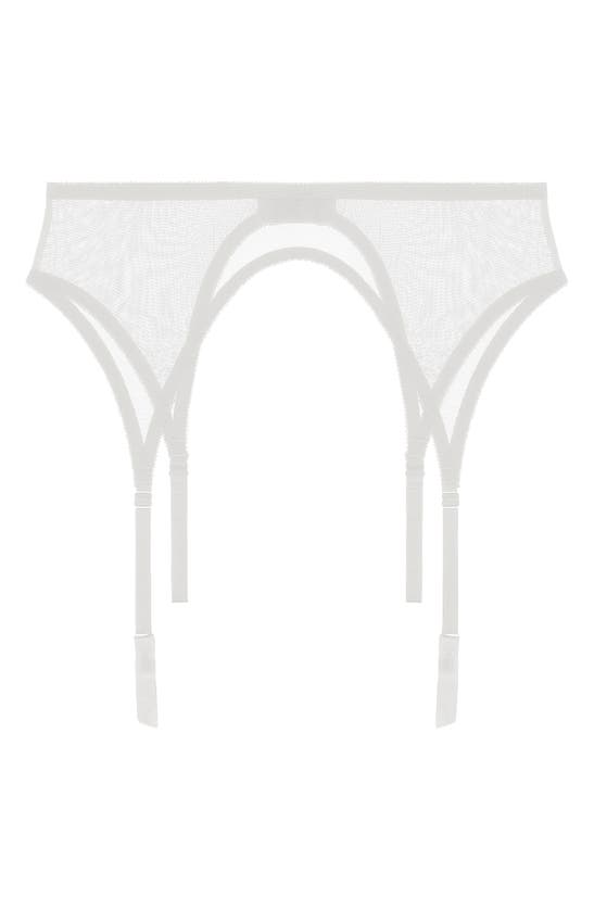 JOURNELLE JOURNELLE ODETTE CLASSIC MESH GARTER BELT