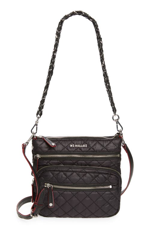 MZ Wallace Downtown Crosby Crossbody Bag in Black at Nordstrom
