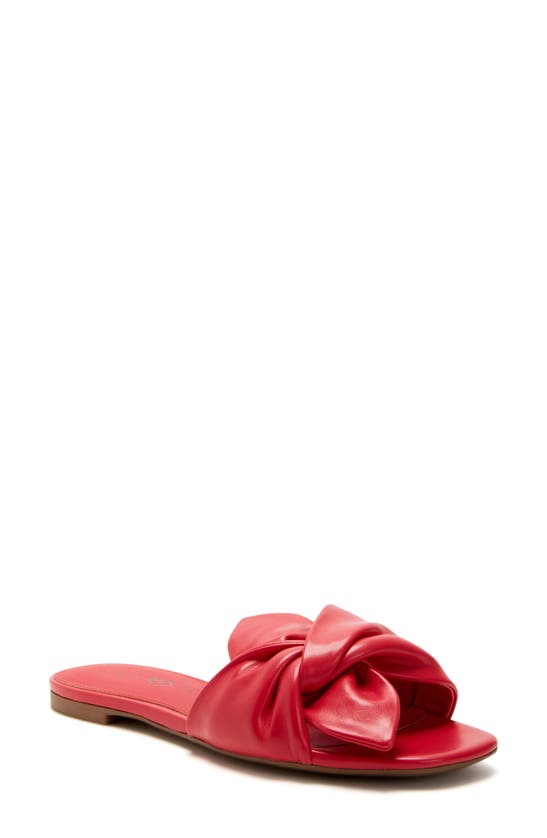 Katy Perry The Halie Bow Sandal In Lusious Red | ModeSens