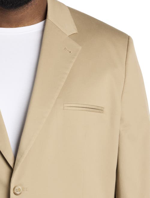 Shop Oak Hill By Dxl Tech Sport Coat In Vintage Khaki