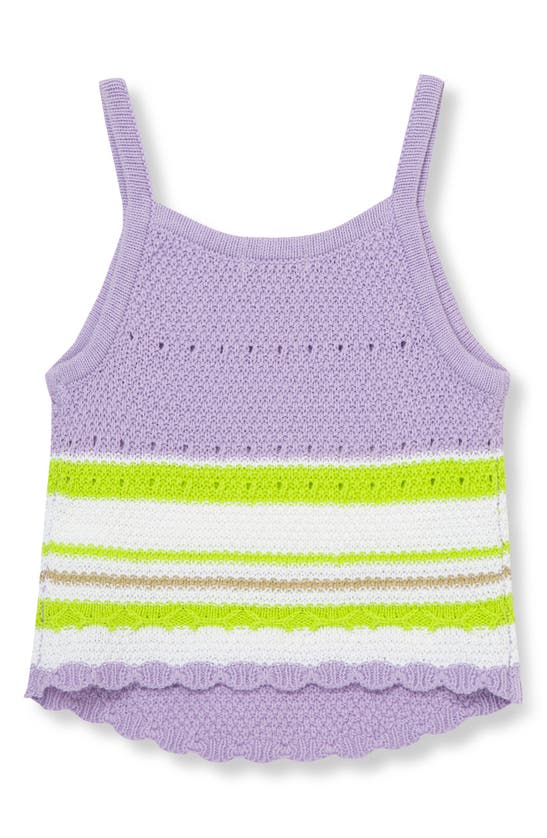 Shop Habitual Kids' Sweater Camisole Top In Multi