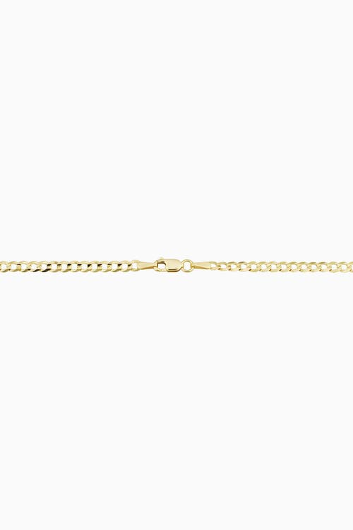 Shop Oradina 14k Yellow Gold Carmine Curb Choker