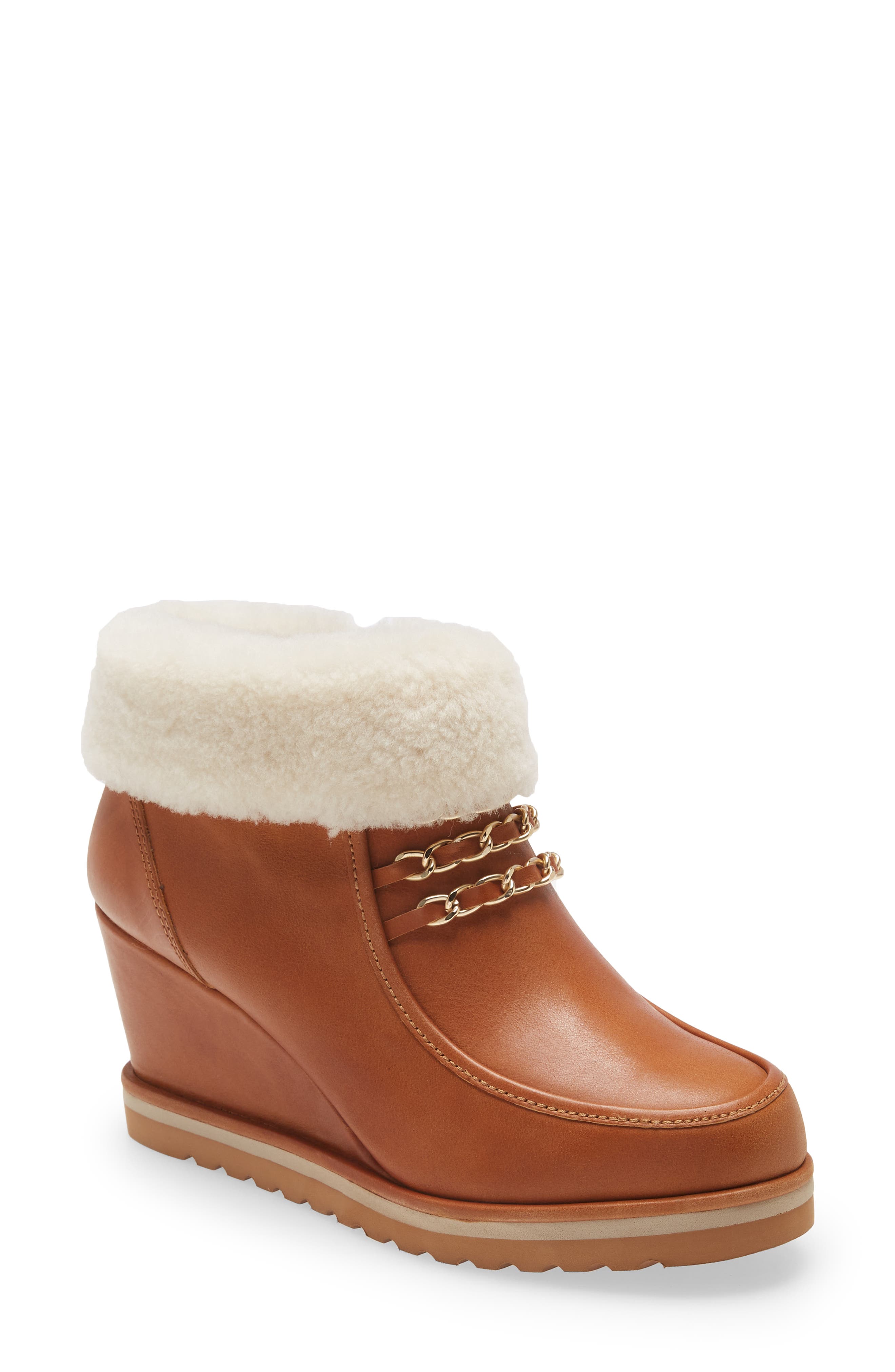 winter boot wedges