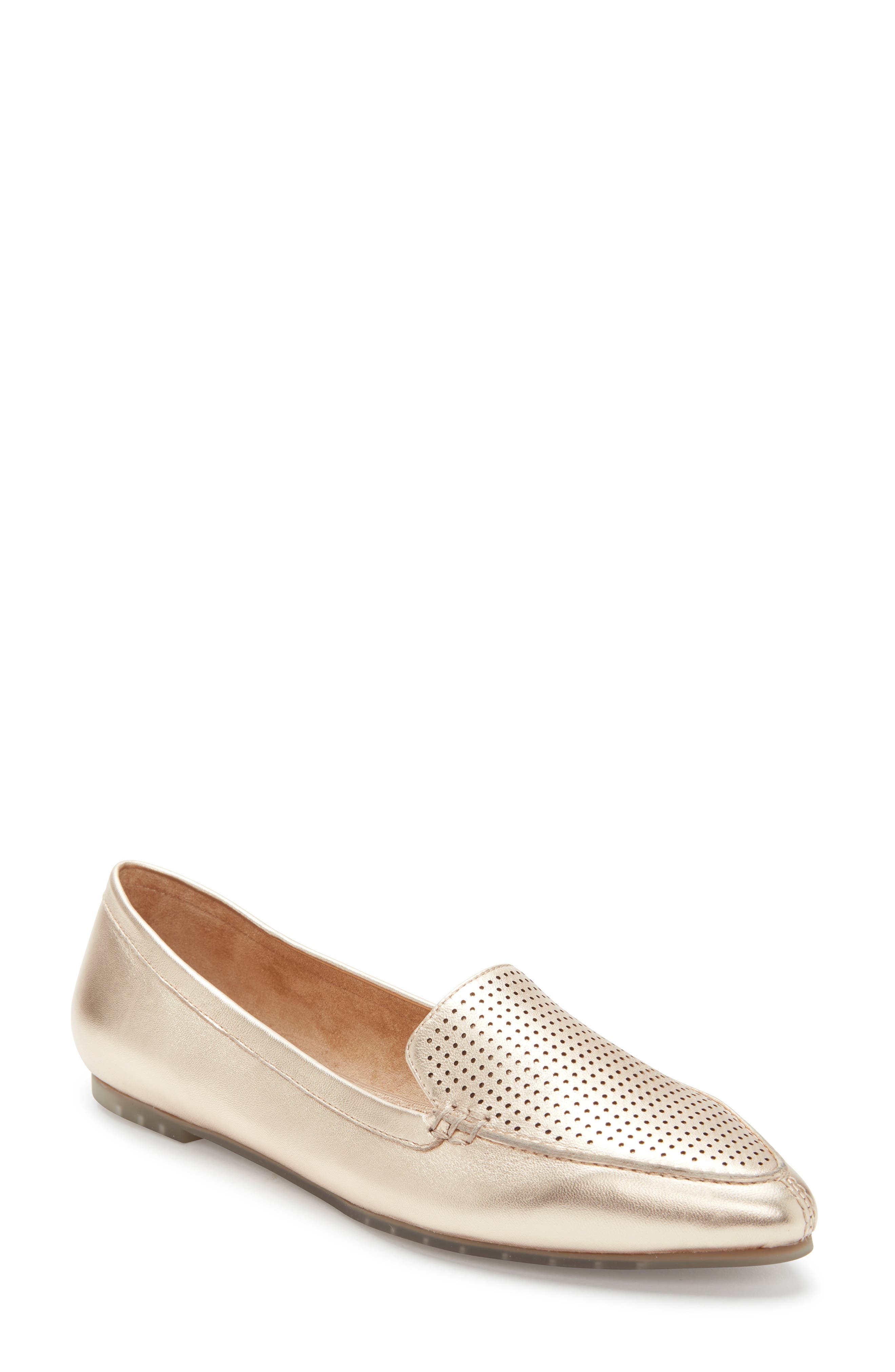Me Too Alegra Perforated Pointy Toe Loafer