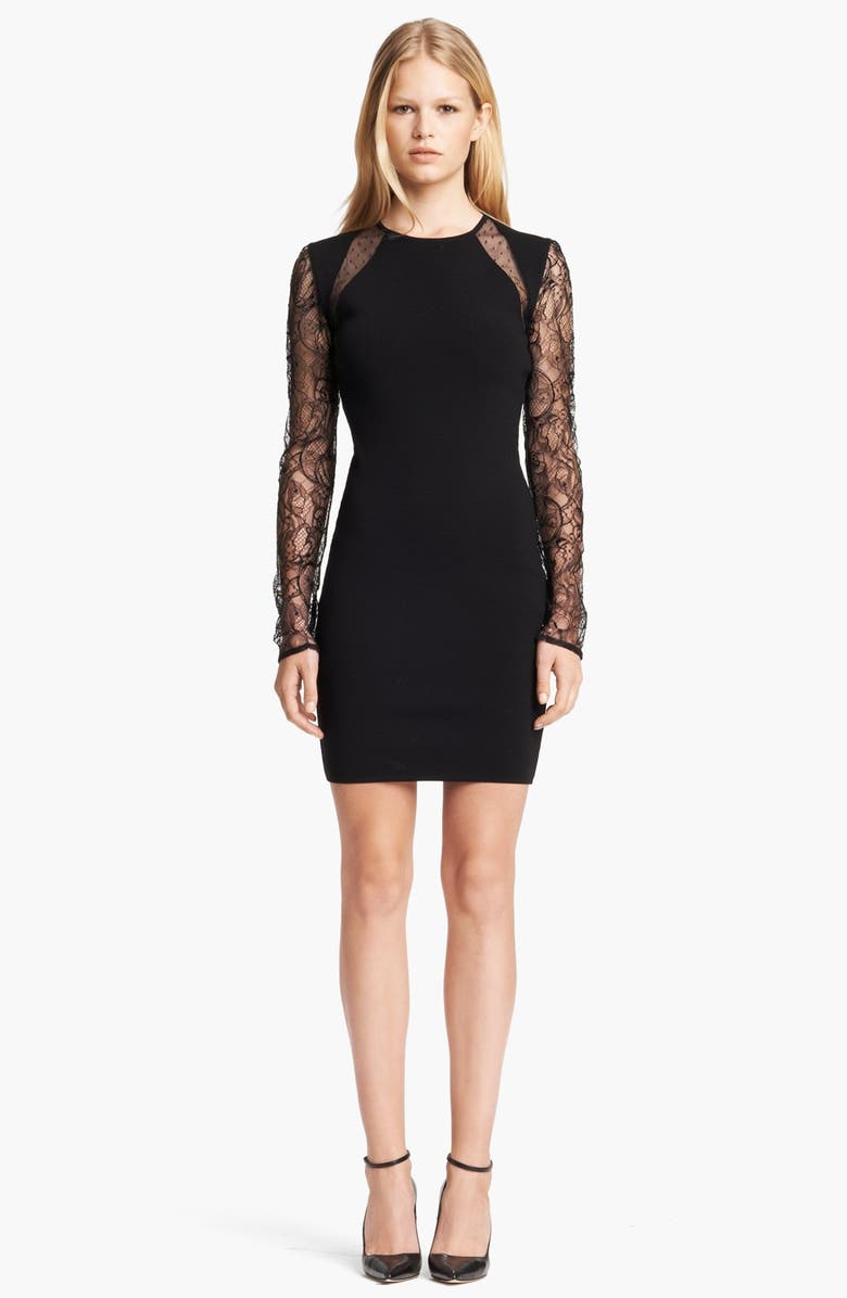Emilio Pucci Lace Sleeve Dress | Nordstrom