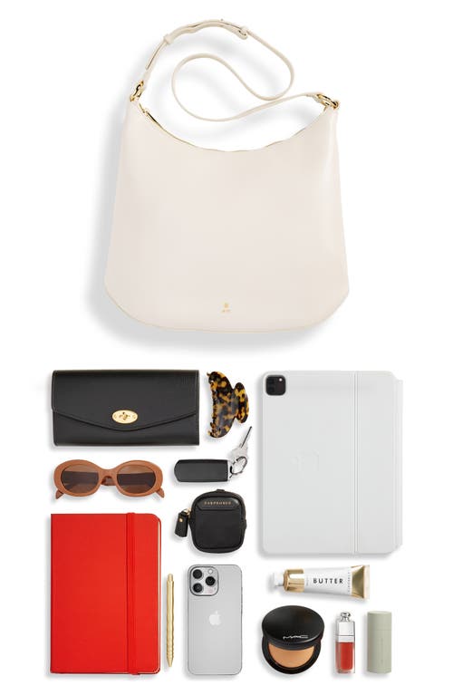 Shop Jw Pei Erin Faux Leather Hobo Bag In White