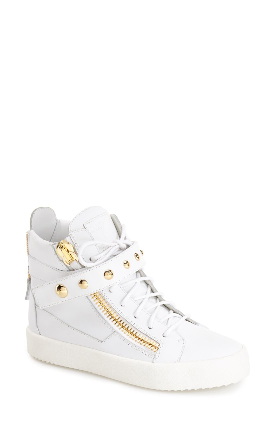 Giuseppe Zanotti �May London� High Top Sneaker (Women