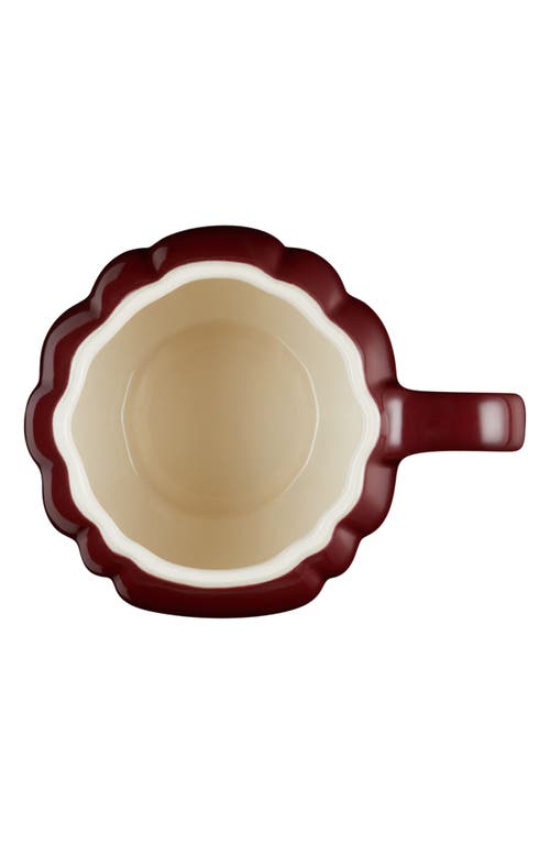 Le Creuset Pumpkin Mug & Lid In Rhone