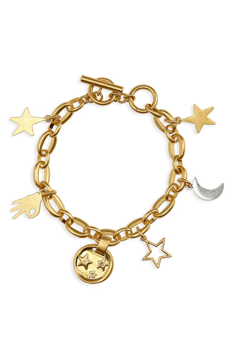 Madewell Star Sparkle Charm Bracelet | Nordstrom