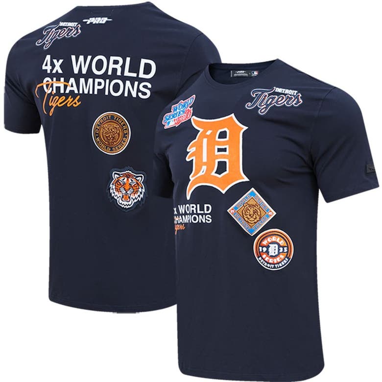 Detroit Tigers '64 T-Shirt from Homage. | Orange | Vintage Apparel from Homage.