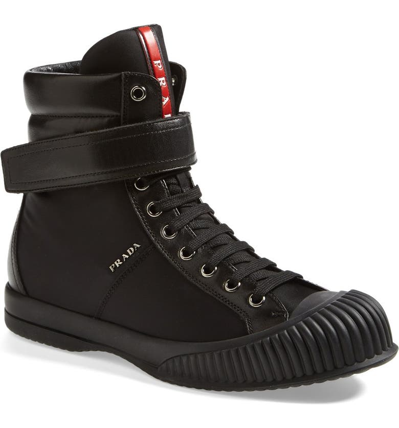 Prada high top sneaker damen Clearance