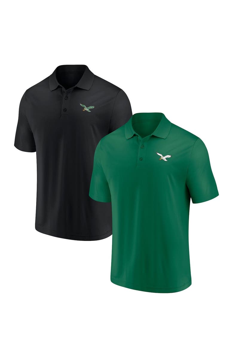 Fanatics Men S Fanatics Branded Kelly Green Black Philadelphia Eagles Home Away Throwback 2 Pack Polo Set Nordstrom Fanatics Men S Fanatics Branded Kelly Green Black Philadelphia Eagles Home Away Throwback 2 Pack Polo Set Nordstrom