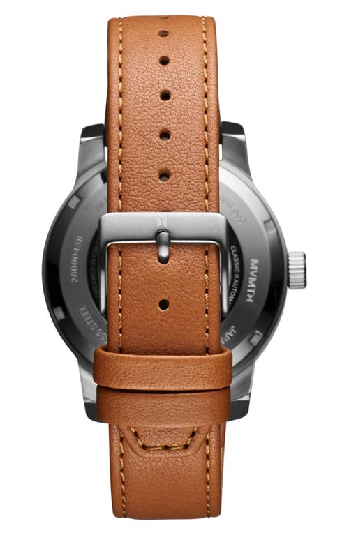 Mvmt Men's Classic Ii Automatic Tan Leather Watch 42mm In Brown