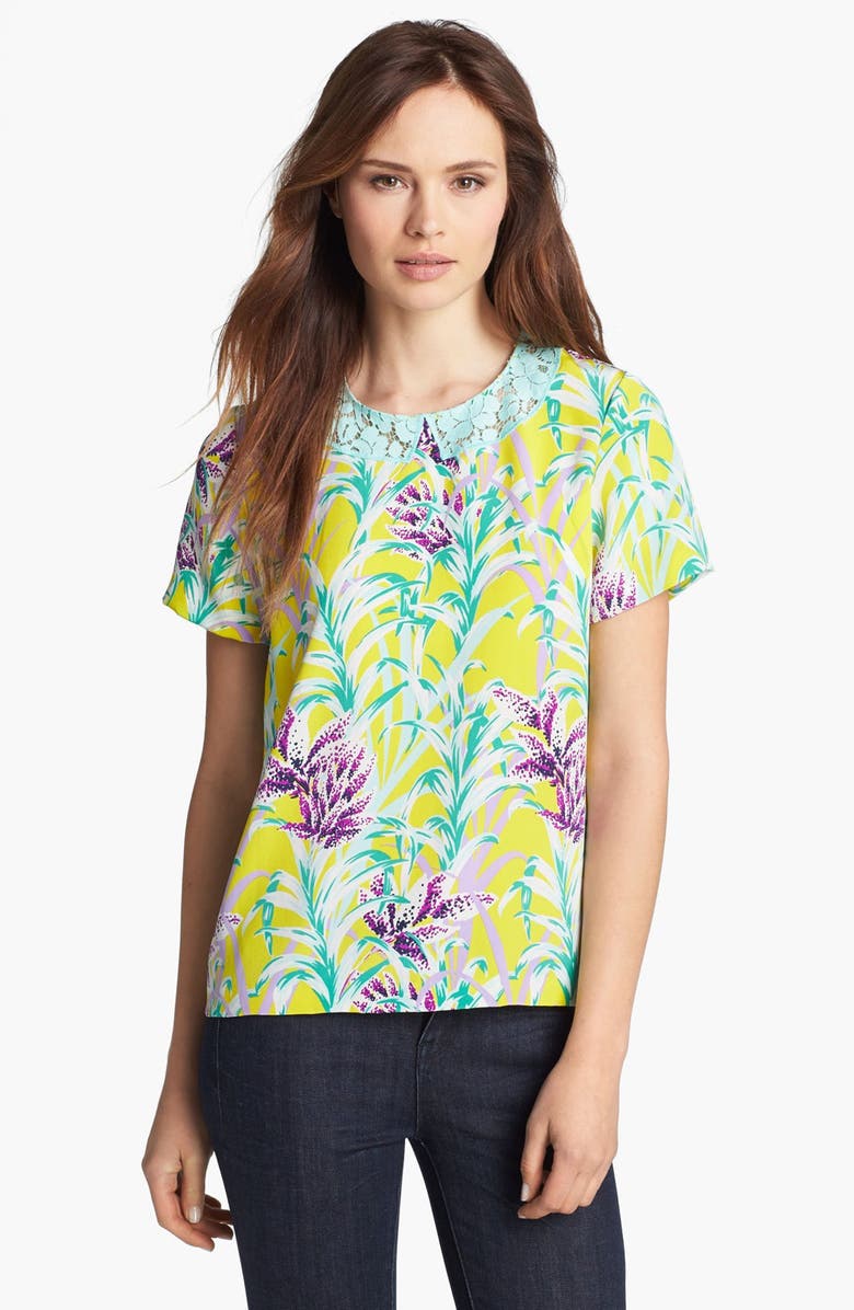 kate spade new york 'roslyn' silk top | Nordstrom