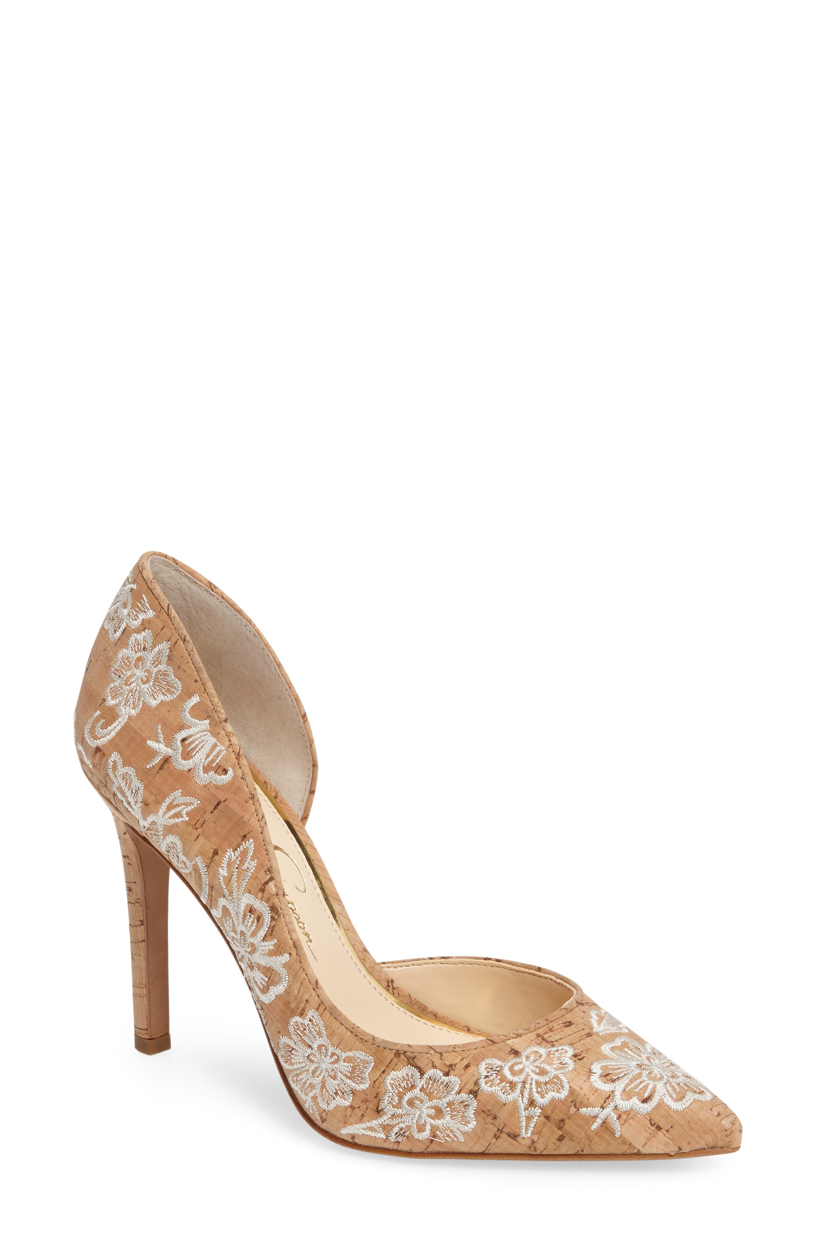 jessica simpson women's claudette rubber dress pump