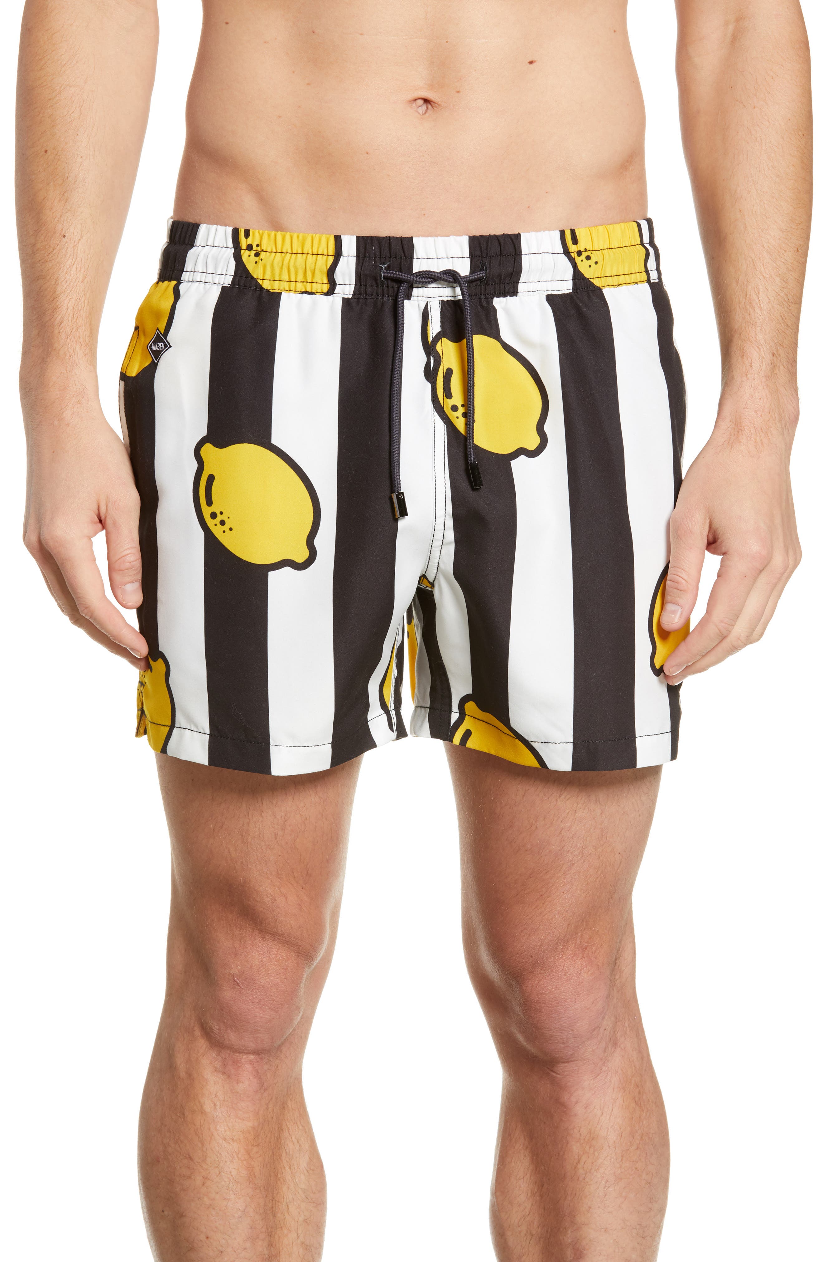 Nikben Limoncello Swim Trunks, Black