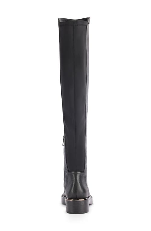 Dkny Winsloe Over The Knee Boot In Blk - Black