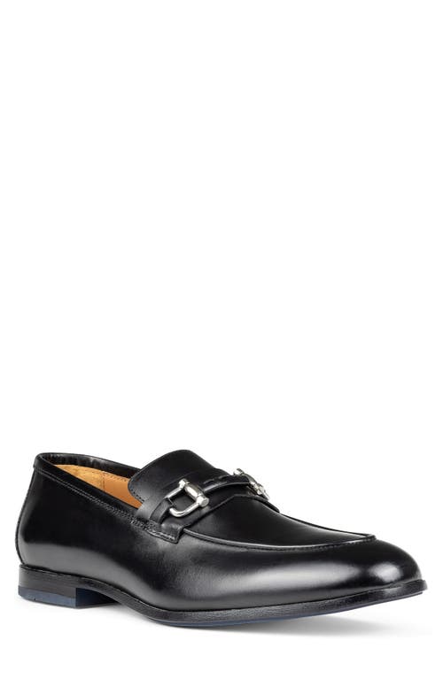 Shop Donald Pliner Slade Bit Loafer In Black