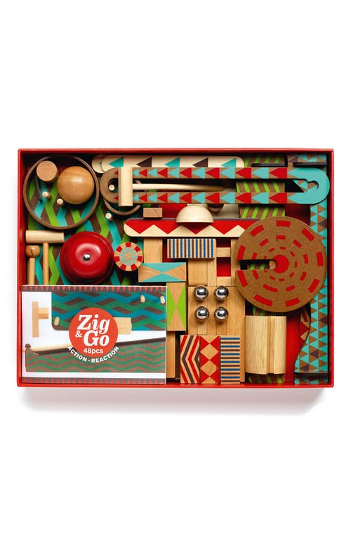 Djeco Zig & Go Big Boum Wall 48-Piece Construction Set in Multi at Nordstrom