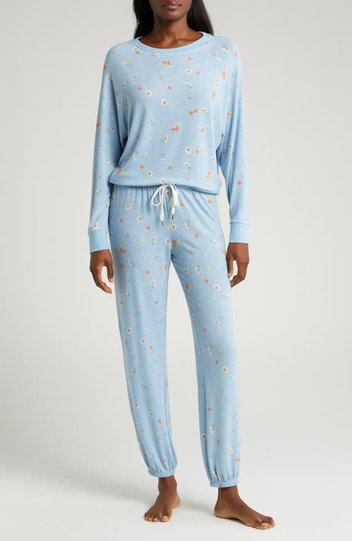 Star Seeker Brushed Jersey Pajamas in Pisces Berries