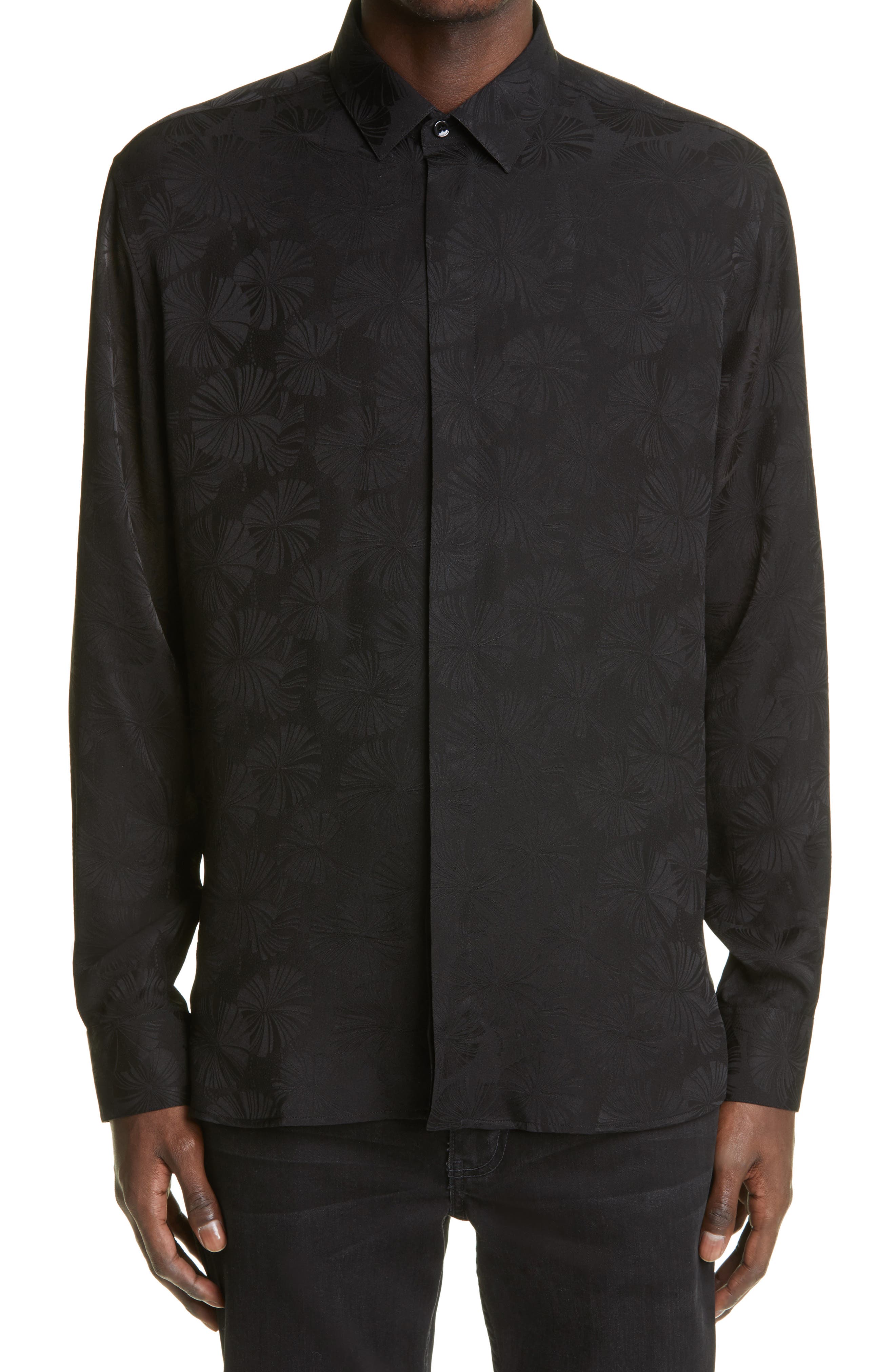 saint laurent men's shirt