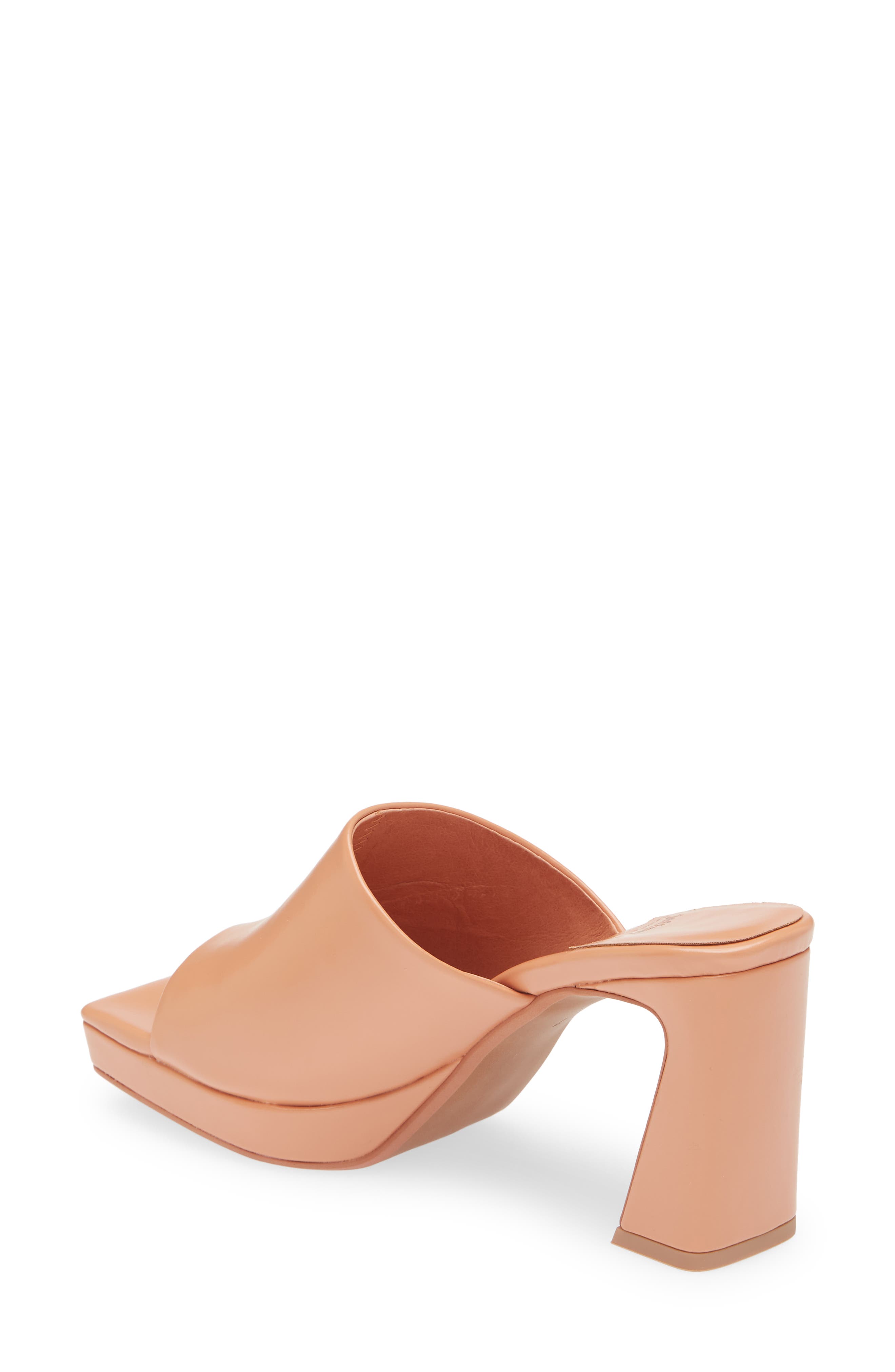 JEFFREY CAMPBELL Caviar Platform Slide Sandal, Main, color, PEACH