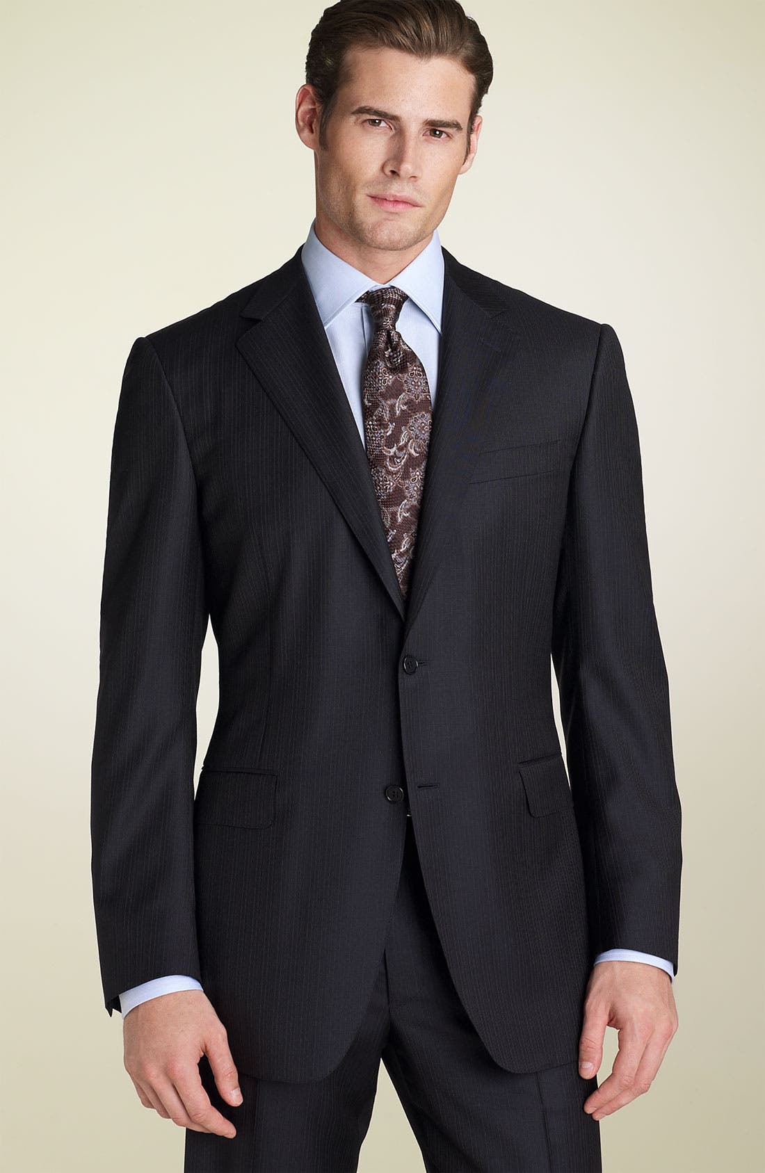 Canali Two Button Pinstripe Suit Nordstrom