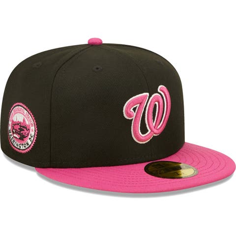 New Era Men's New Era Green/Red Washington Nationals 2008 Inaugural Season  Cyber Highlighter 59FIFTY Fitted Hat