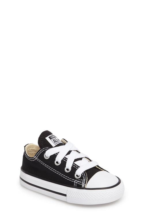 Converse Chuck Taylor Low Top Sneaker Black at Nordstrom, M