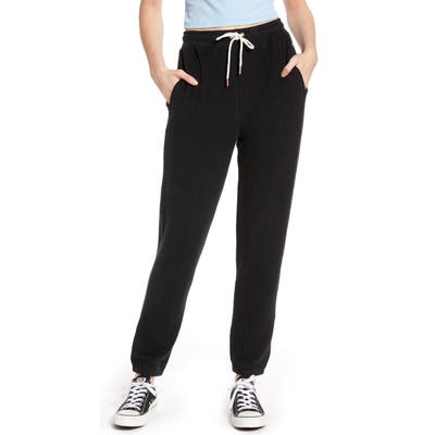 Volcom Lil Fleece Sweatpants, Black