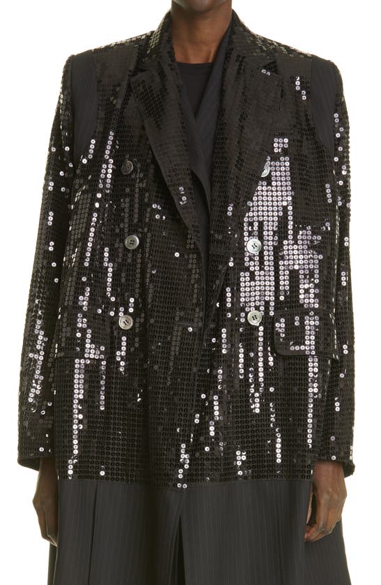 JUNYA WATANABE SEQUIN EMBROIDERED COAT,JG-C013-051