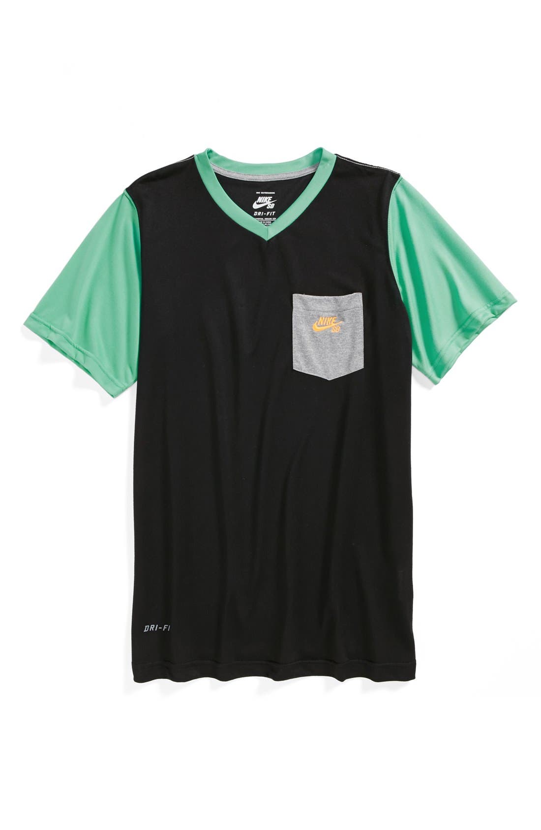 colorblock nike shirt