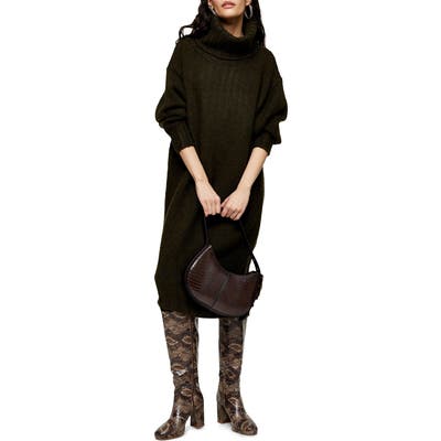 Topshop Oversize Cocoon Sweater Dress